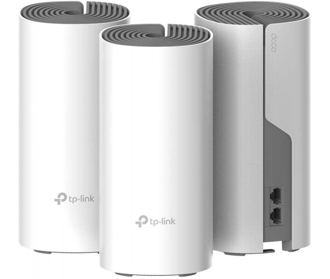 TP-Link Sistem Mesh Wi-Fi pentru întreaga casă AC1200, DECO E4(3-PACK);2