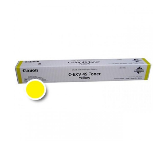 Toner Canon EXV49Y, yellow, capacitate 19000 pagini, pentru iR Advance