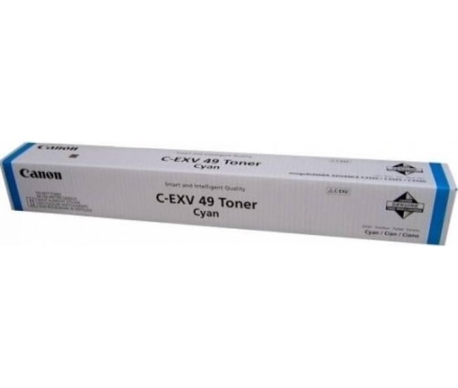 Toner Canon EXV49C, cyan, capacitate 19000 pagini, pentru iR Advance