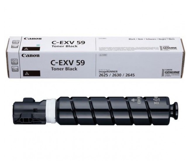 Toner Canon C-EXV59B, black, capacitate 30k pagini, pentru iR 2625i/2630i/2645i.