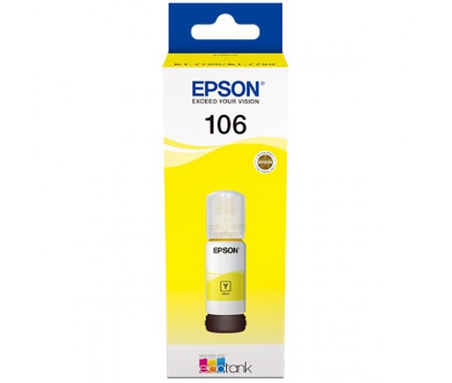 Cartus cerneala Epson 106 ECOTANK , yellow, capacitate 70ml, pentru