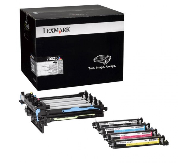 Drum Lexmark 70C0Z50, pachet negru si color, 40 k, C2132