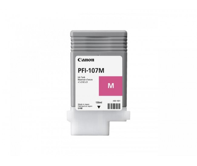 Cartus cerneala Canon PFI-107M, magenta, capacitate 130ml, pentru Canon iPF680/685,