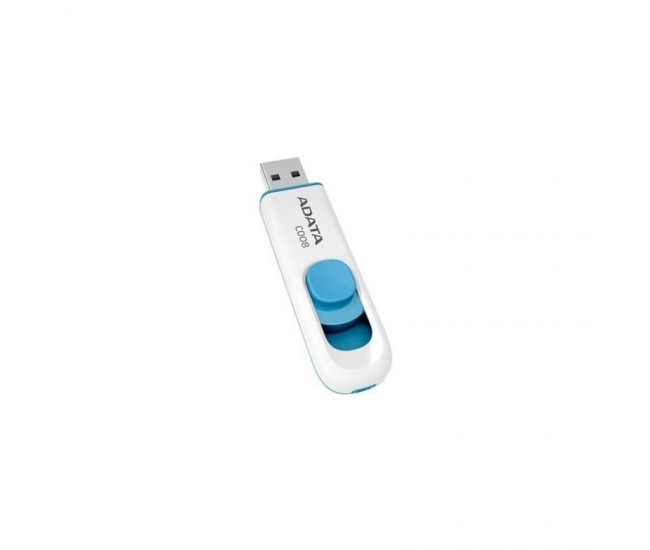 Memorie USB Flash Drive ADATA C008, 64GB, USB 2.0, alb