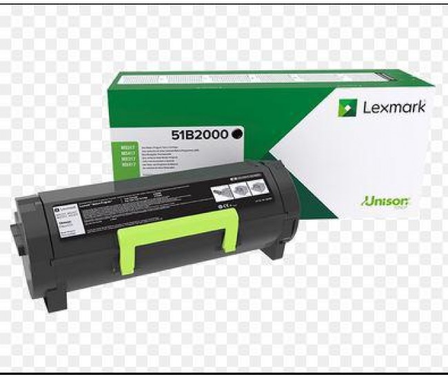 Toner Lexmark 51B2000 ,black, 2.5 k, MS317DN, MS417DN, MS517DN,MS617DN, MX317DN,