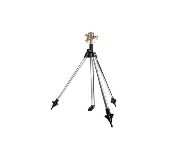 Aspersor pulsatoriu, cu trepied telescopic 565/890 mm, metalic, 113-490 mp, Richmann 