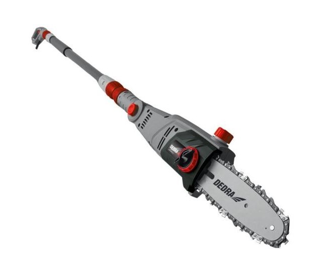 Drujba electrica pentru crengi, 750 W, cu maner telescopic, 285 cm, Dedra