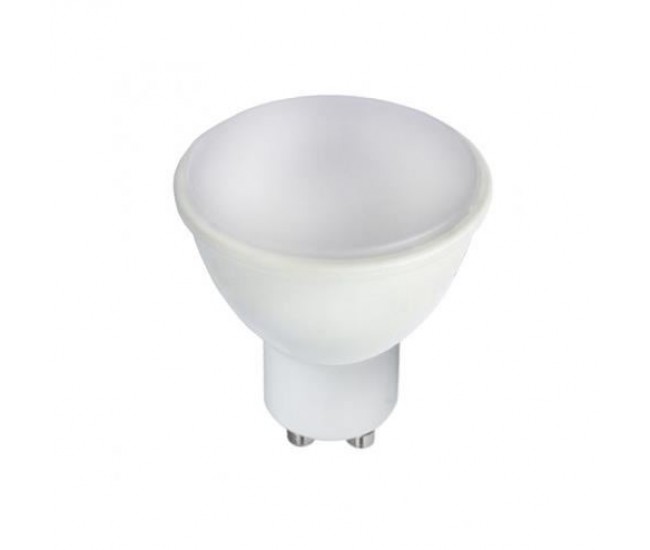 Bec spot led, lumina calda, 3000K, dulie GU10, 7W, Gelux