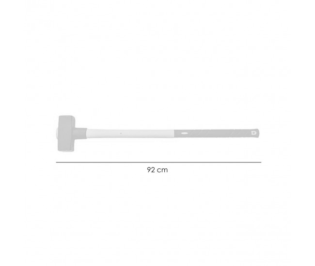 Ciocan/baros mecanic, coada fibra, 6 kg