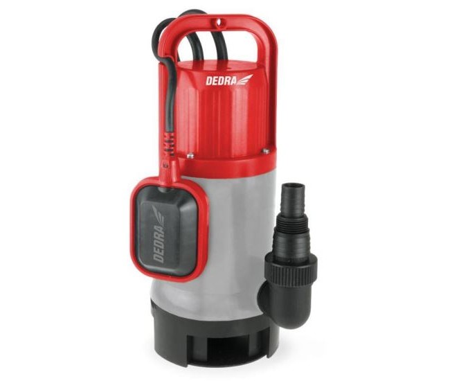 Pompa submersibila pentru apa curata si murdara, 1000 W, 17000 l/h, Dedra