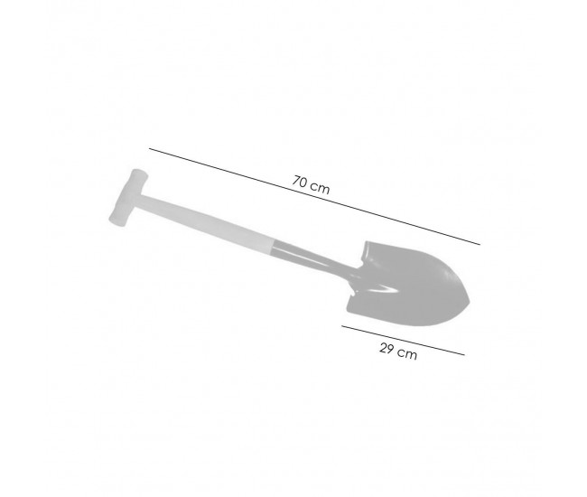 Harlet, cazma, mini, ascutit, cu coada lemn, 15x25 cm, 68 cm, Richmann