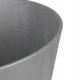 Ghiveci decorativ de flori, rotund, antracit, 12 L, 30x28 cm, Tubus Beton