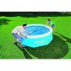 Prelata solara acoperire piscina 244 cm, rotunda, albastra, 210 cm, Bestway FlowClear