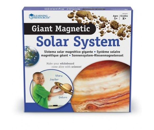 Sistemul solar - set magnetic educativ