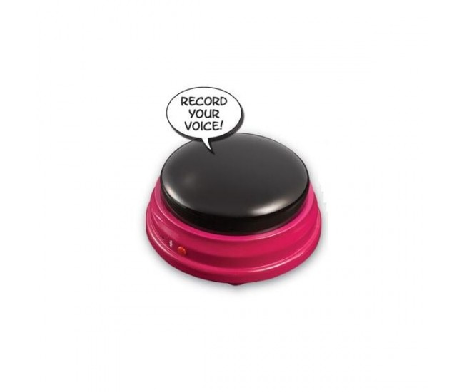 Buton buzzer cu functie de inregistrare - culoare aleatoare