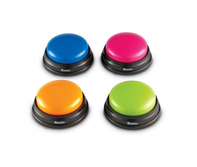 Buzzers - cu sunete pentru raspuns - set 4 buc