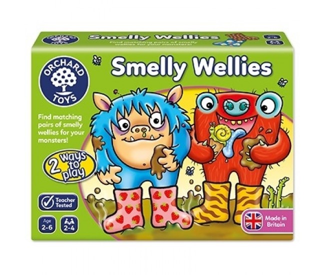 Joc educativ cizmulitele de cauciuc smelly wellies