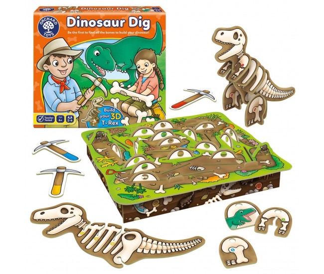 Joc educativ descoperirea dinozaurilor dinosaur dig