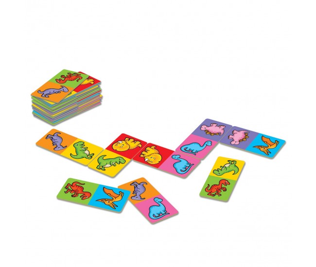 Joc educativ domino dinozauri - dinosaur dominoes