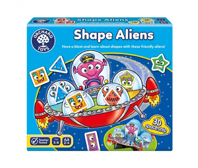 Joc educativ extraterestrii - shape aliens