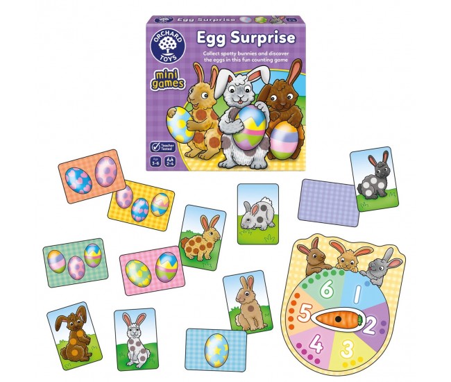 Joc educativ oua cu surprize - egg surprise