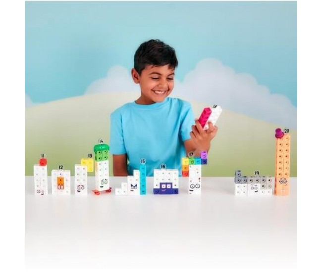 Mathlink numberblocks - matematica distractiva de la 11 la 20