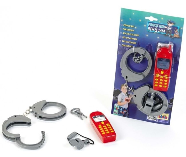 Klein set 3 accesorii politie - joc educativ si interactiv pentru copii