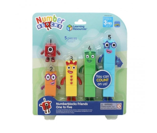 Set figurine numberblocks - de la unu la cinci