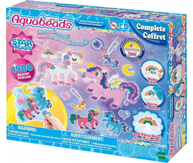 Set margele aquabeads - mystic unicorn