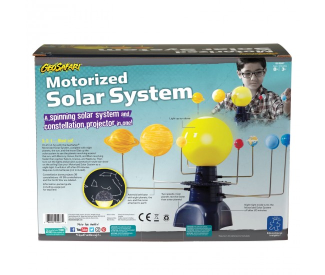 Sistem solar motorizat geo micul astronom