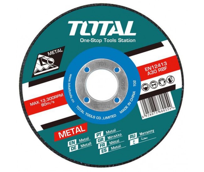 TOTAL - DISC ABRAZIV TAIERE METAL - 355X3X25.4MM