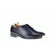 Pantofi barbati eleganti din piele naturala bleumarin - 024BLM