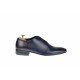 Pantofi barbati eleganti din piele naturala bleumarin - 024BLM