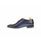 Pantofi barbati eleganti din piele naturala bleumarin - 024BLM