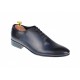 Pantofi barbati eleganti din piele naturala bleumarin - 024BLM