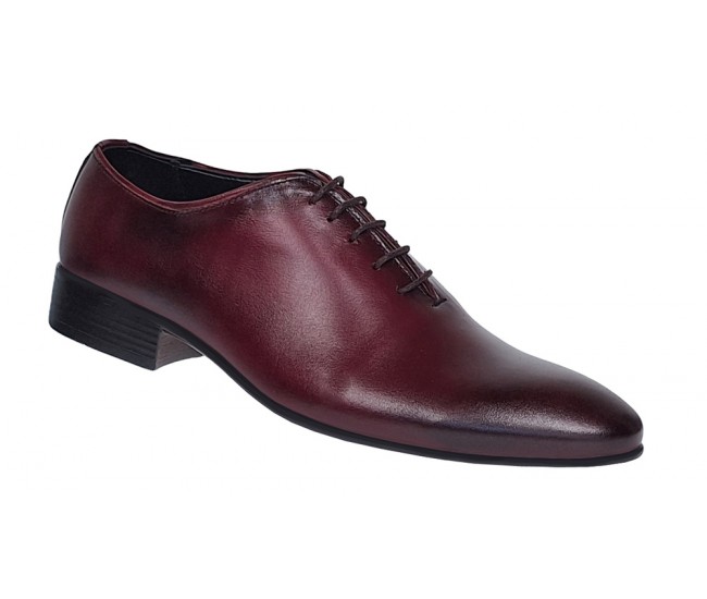 Pantofi barbati eleganti din piele naturala Bordeaux 024VIS