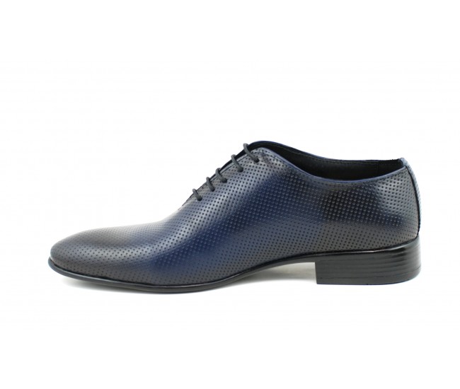 Pantofi barbati eleganti din piele naturala bleumarin, ELION MATEO 026BLUE