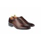 Pantofi barbati office, eleganti din piele naturala maro, ELION MATEO 026M