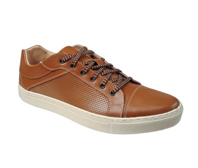 Pantofi barbati casual sport din piele naturala, maro -1021MDG