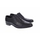 OFERTA MARIMEA  39,  44  -Pantofi barbati eleganti, cu siret, din piele naturala neagra - L356NEGRU