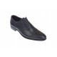 OFERTA MARIMEA  39,  44  -Pantofi barbati eleganti, cu siret, din piele naturala neagra - L356NEGRU