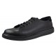 Pantofi barbati casual din piele naturala, negru, maro - 408SN