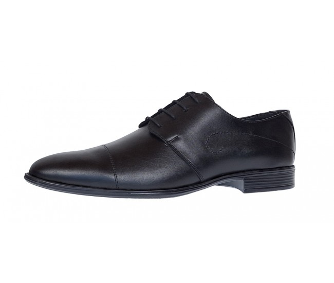 Pantofi barbati eleganti din piele naturala Negru 588N