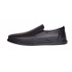 Pantofi barbati extrem de comozi model casual  din piele naturala fara siret Negru, 70999