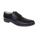 Pantofi barbati, model casual din piele naturala, negru box  859N