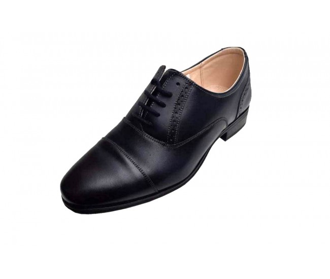 Pantofi eleganti din piele naturala, Negru, 893N