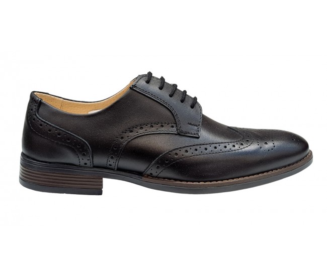 Pantofi barbati eleganti, din piele naturala, Negru, CIUCALETI SHOES, 993NEGRU