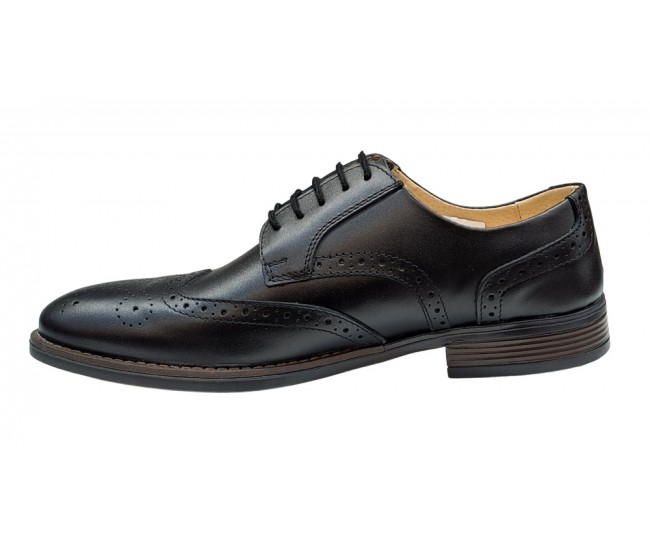 Pantofi barbati eleganti, din piele naturala, Negru, CIUCALETI SHOES, 993NEGRU