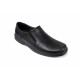 Pantofi barbati eleganti, din piele naturala, Negru, Elastic - DINO Negru