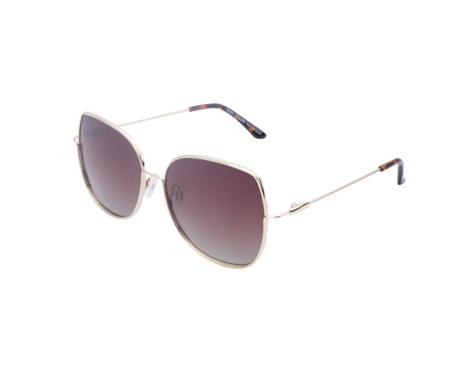 Ochelari de soare maro, pentru dama, Daniel Klein Trendy, DK4296-2